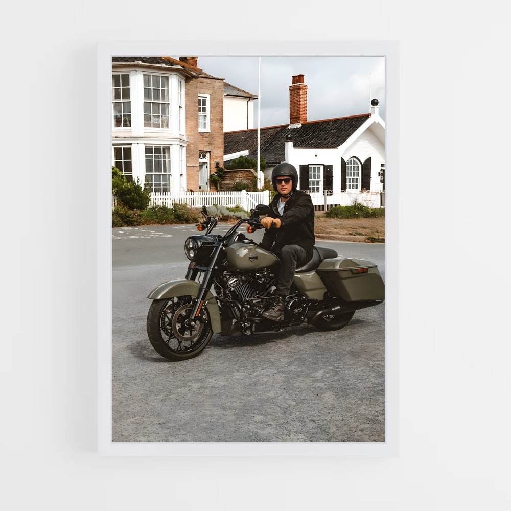 Poster Road king spécial fascinant – affiche Harley-Davidson (vue 3)